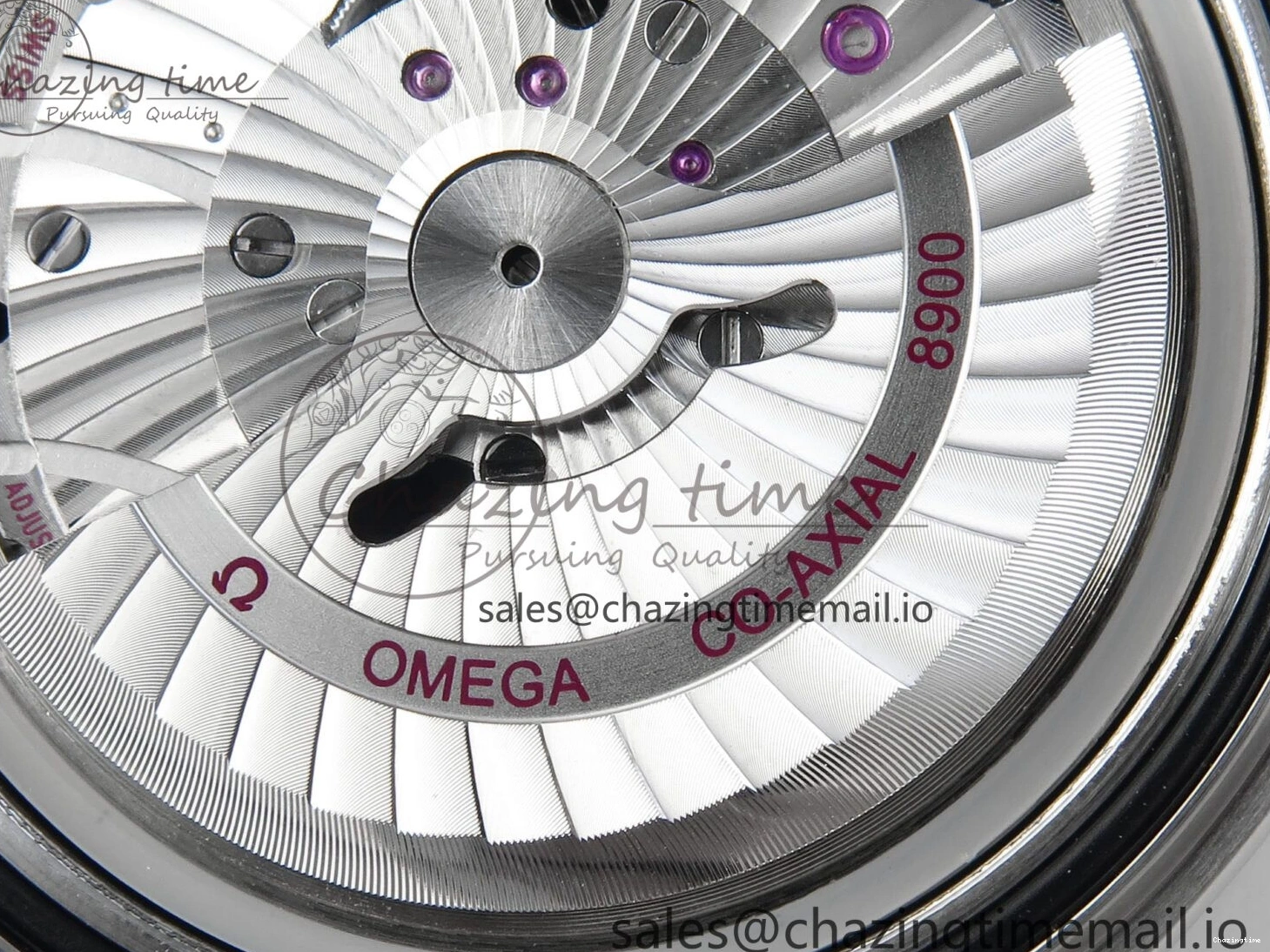 0216 Unisex Seamaster Planet Ocean 600M 43.5mm SS SCF 1:1 Best Edition Black Bezel Black Dial on Black Rubber Strap A8900 Super Clone 7664